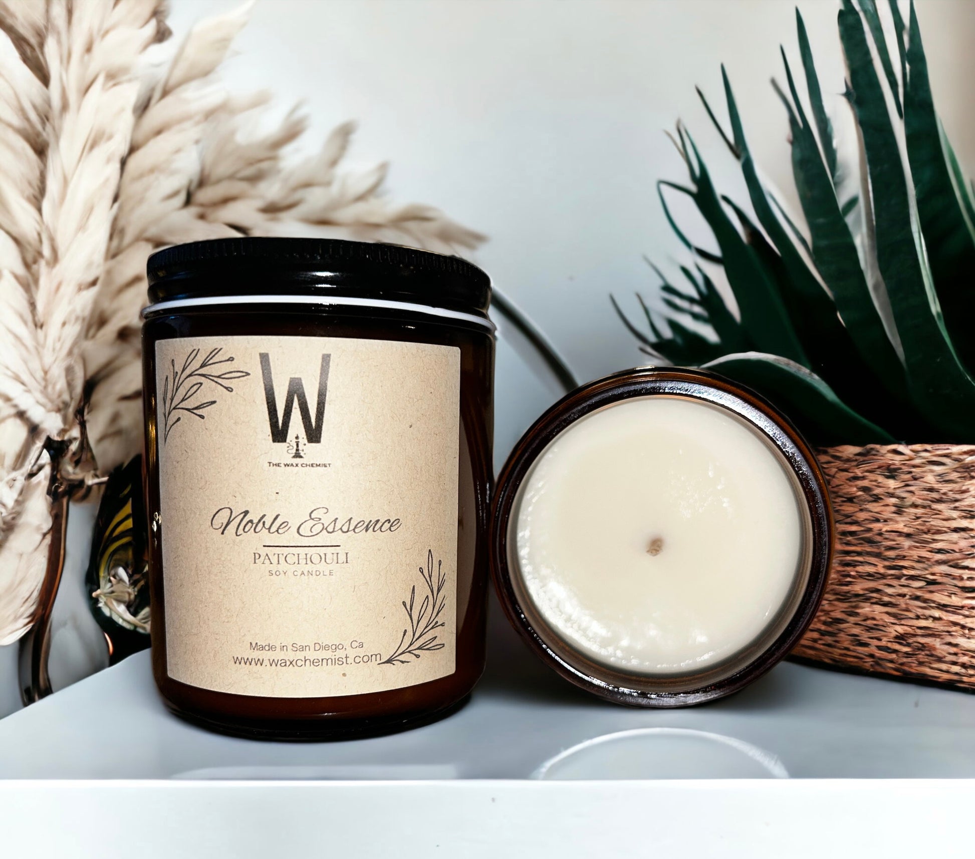 Essence of Magic Wood Wick Candle